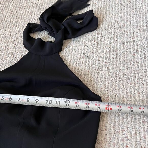 Amsale Sophia Black Gown - Picture 9 of 14